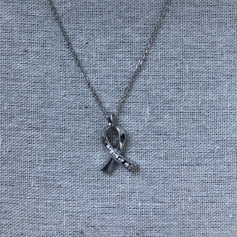Silver Ribbon Pendant